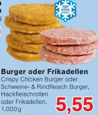Wiglo Wunderland Burger oder Frikadellen Angebot