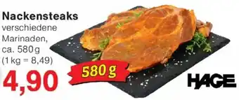 Wiglo Wunderland HAGE Nackensteaks Angebot