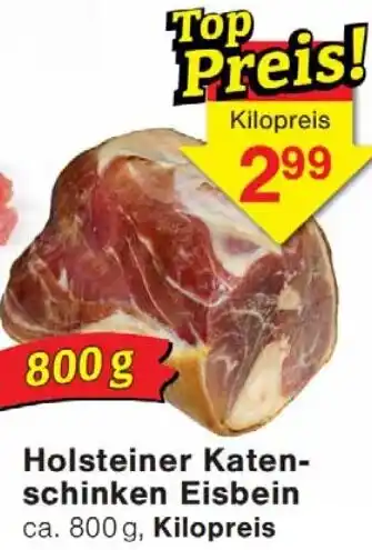 Wiglo Wunderland Holsteiner Katenschinken Eisbein Angebot