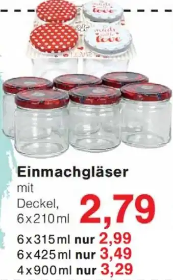 Wiglo Wunderland Einmachgläser Angebot