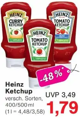 Wiglo Wunderland Heinz Ketchup Angebot