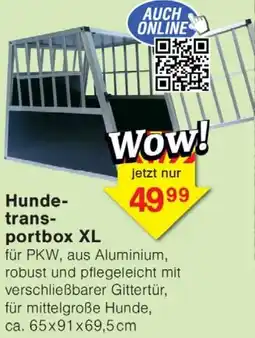 Wiglo Wunderland Hundetransportbox XL Angebot