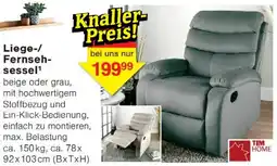 Wiglo Wunderland TIM HOME Liege-/Fernsehsessel Angebot