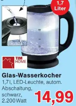 Wiglo Wunderland TIM HOME Glas-Wasserkocher Angebot