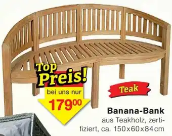 Wiglo Wunderland Banana-Bank Angebot