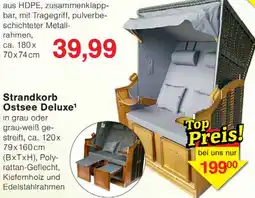 Wiglo Wunderland Strandkorb Ostsee Deluxe Angebot