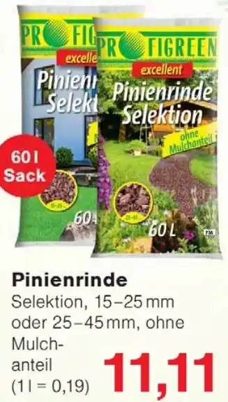 Wiglo Wunderland Pinienrinde Angebot