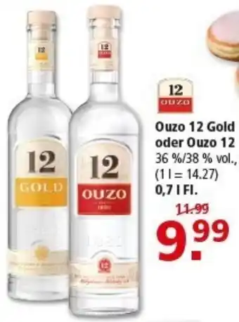 Multi Markt Ouzo 12 Gold oder Ouzo 12 Angebot