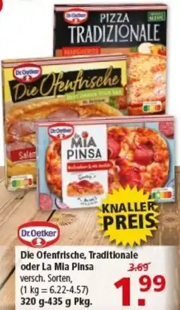 Multi Markt Dr. Oetker Die Ofenfrische, Traditionale oder La Mia Pinsa Angebot