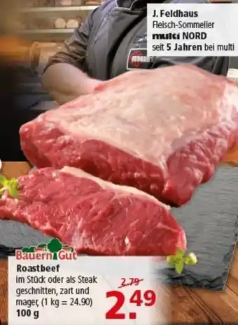 Multi Markt Bauern Gut Roastbeef Angebot
