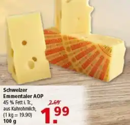 Multi Markt Schweizer Emmentaler AOP Angebot