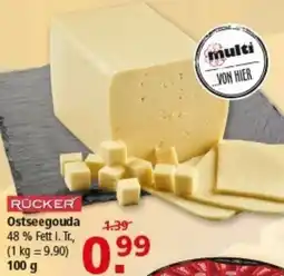 Multi Markt RÜCKER Ostseegouda Angebot