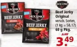 Multi Markt JACK LINKS Beef Jerky Original Angebot