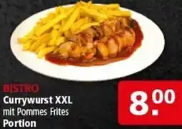Multi Markt BISTRO Currywurst XXL Angebot