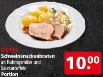 Multi Markt BISTRO Schweinenackenbraten Angebot
