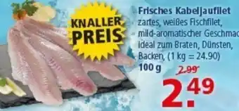 Multi Markt Frisches Kabeljaufilet Angebot