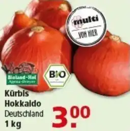 Multi Markt Kürbis Hokkaido Angebot
