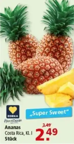 Multi Markt EDEKA Herzstücke Ananas Angebot