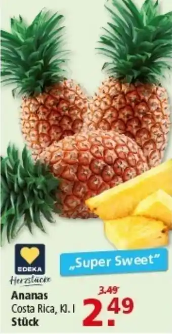 Multi Markt EDEKA Herzstücke Ananas Angebot