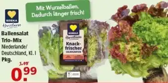 Multi Markt EDEKA Herzstücke Ballensalat Trio-Mix Angebot