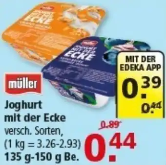 Multi Markt müller Joghurt mit der Ecke Angebot