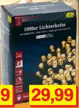 Wiglo Wunderland 1000er Lichterkette Angebot