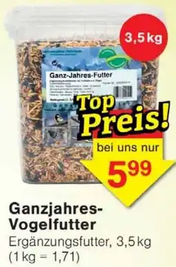 Wiglo Wunderland Ganzjahres Vogelfutter Angebot