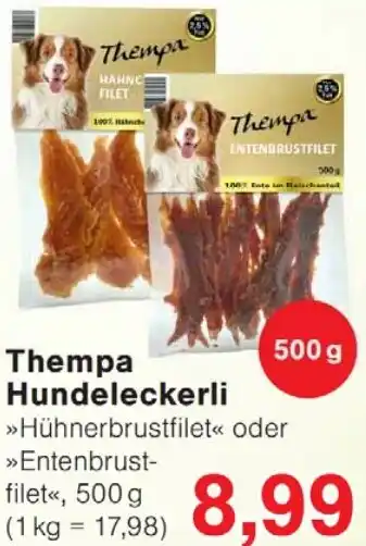 Wiglo Wunderland Thempa Hundeleckerli Angebot