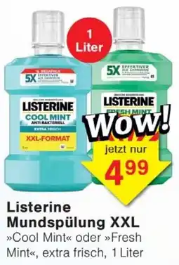 Wiglo Wunderland Listerine Mundspülung XXL Angebot
