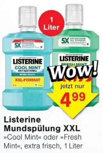Wiglo Wunderland Listerine Mundspülung XXL Angebot