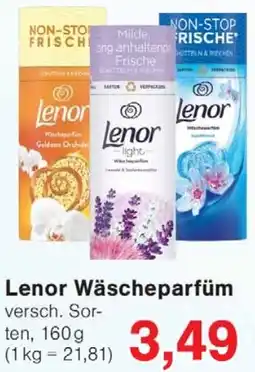 Wiglo Wunderland Lenor Wäscheparfüm Angebot