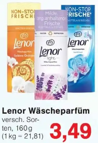 Wiglo Wunderland Lenor Wäscheparfüm Angebot
