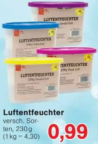 Wiglo Wunderland Luftentfeuchter Angebot