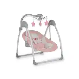 Netto Marken-Discount Cangaroo Babywippe elektrisch Jessica Spielbogen Musikfunktion Schaukelfunktion rosa Angebot