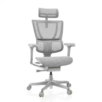 Netto Marken-Discount hjh OFFICE Luxus Chefsessel ERGOHUMAN SLIM G GEN2 Netzstoff mit Armlehnen (höhenverstellbar) Angebot