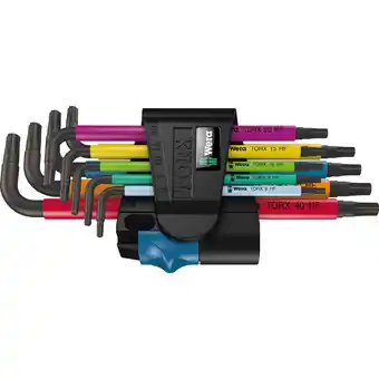 Netto Marken-Discount Wera Schraubendreher Winkelschlüsselsatz 967 SL/9 TORX HF Angebot
