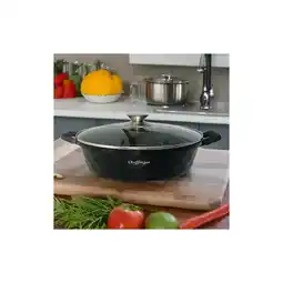 Netto Marken-Discount Servierpfanne Schmorpfanne Kochtopf Induktion Ø28cm Alu Guss Topf Angebot