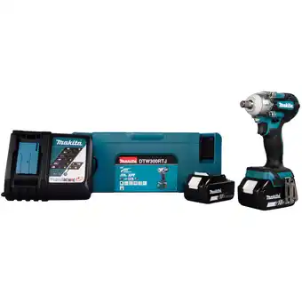 Netto Marken-Discount Makita Schlagschrauber Akku-Schlagschrauber DTW300RTJ, 18Volt Angebot