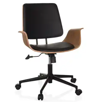 Netto Marken-Discount hjh LIVING Home Office Bürostuhl CENCA II Kunstleder mit Armlehnen Angebot