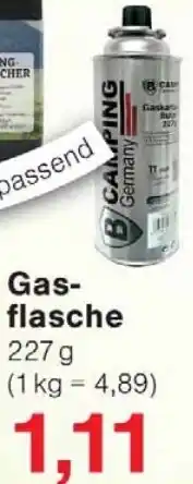 Wiglo Wunderland Gasflasche Angebot