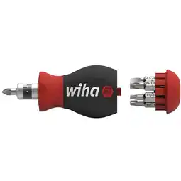 Netto Marken-Discount Wiha Schraubendreher Schraubendreher Stubby 1/4, mit Bit Magazin Angebot