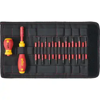 Netto Marken-Discount Wiha Schraubendreher Schraubendreher und Bit Set electric slimVario Angebot