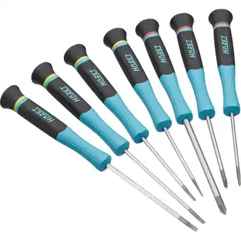 Netto Marken-Discount Hazet Schraubendreher Elektronik Schraubendreher-Satz 811EL/7, 7-teilig Angebot