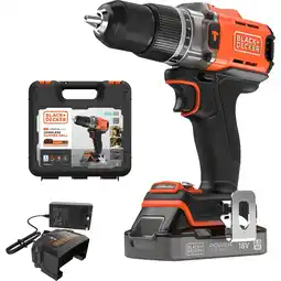 Netto Marken-Discount BLACK+DECKER Schlagbohrschrauber POWERCONNECT Akku-Schlagbohrschrauber BCD383D1XK, 18Volt Angebot