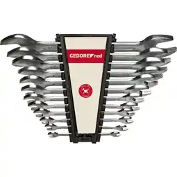 Netto Marken-Discount Gedore Schraubenschlüssel Red Doppel-Maulschlüssel-Satz, lang, 12-teilig Angebot