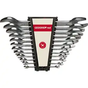 Netto Marken-Discount Gedore Schraubenschlüssel Red Doppel-Maulschlüssel-Satz, lang, 12-teilig Angebot