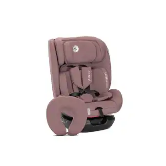 Netto Marken-Discount Lorelli Kindersitz Voyager i-Size (40-150 cm) Nackenkissen, Kopfstütze, Gurt rosa Angebot