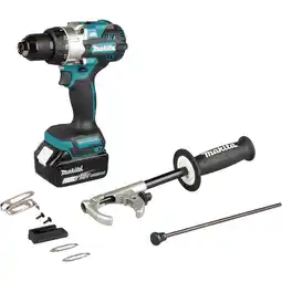 Netto Marken-Discount Makita Schlagbohrschrauber Akku-Schlagbohrschrauber DHP492RTJ, 18Volt Angebot