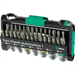 Netto Marken-Discount Wera Bit-Satz Tool-Check Automotive 1 Angebot