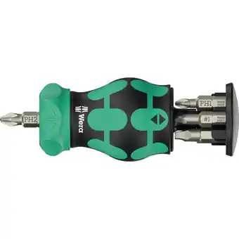Netto Marken-Discount Wera Bit-Satz Kraftform Kompakt Stubby Magazin RA 4 Angebot